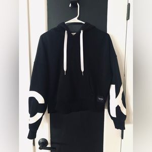 S black and white hooded Calvin Klein